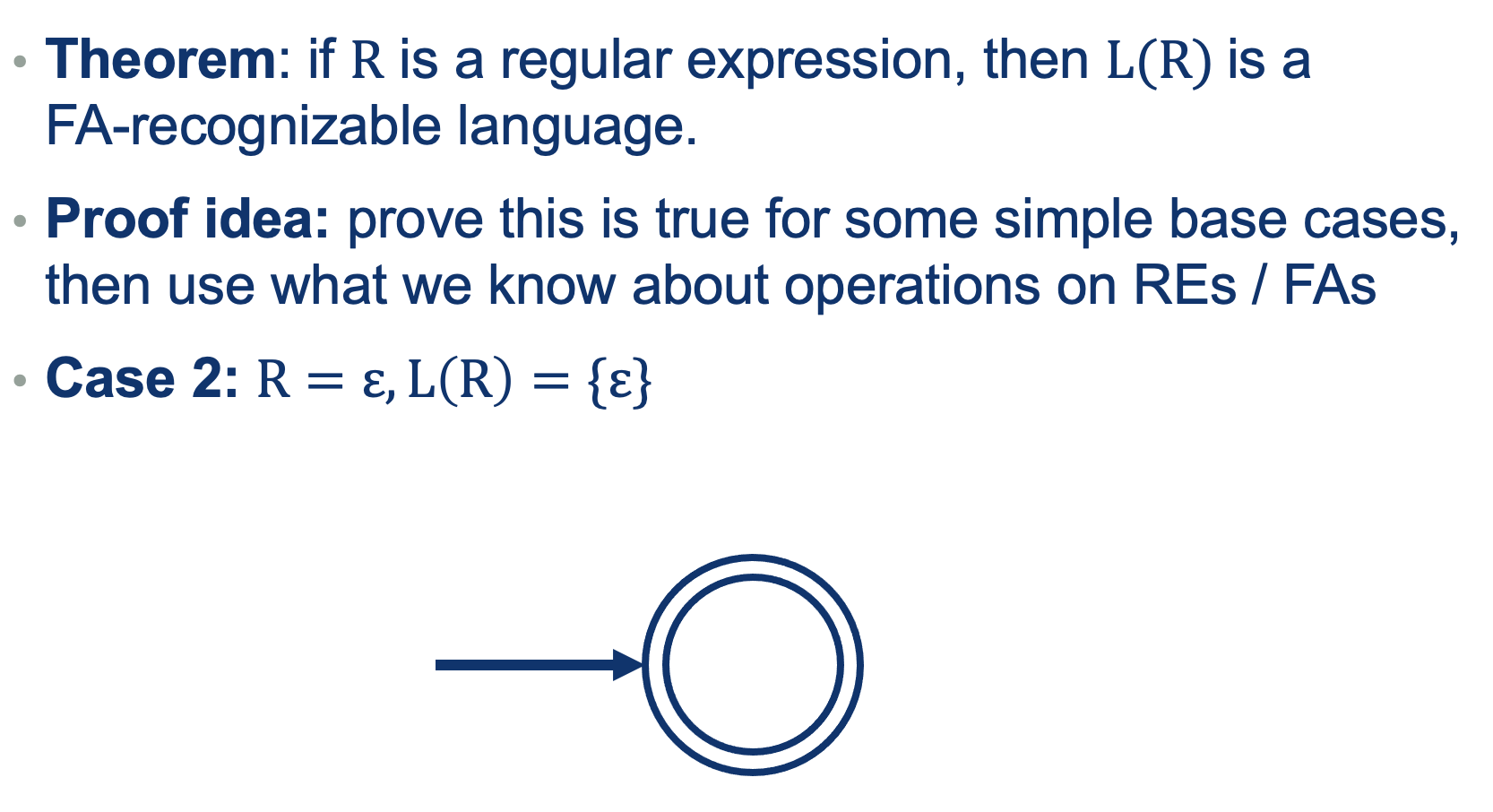 FA vs Reg Lang descriptive power!